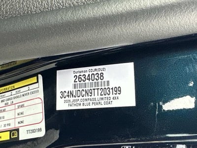 2026 Jeep Compass COMPASS LIMITED 4X4