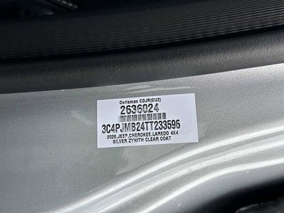2026 Jeep Cherokee CHEROKEE LAREDO 4X4