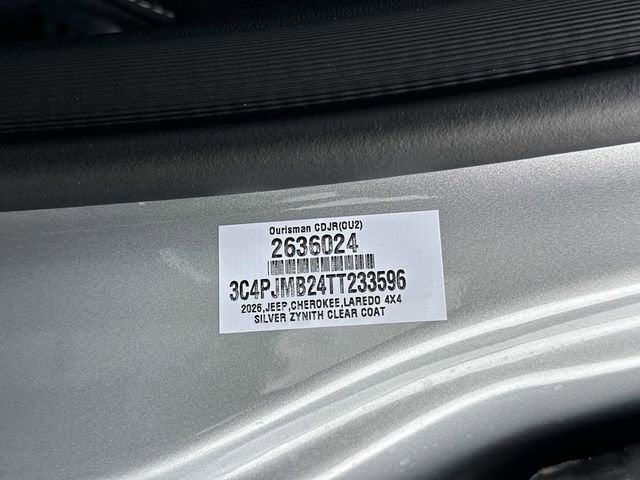 2026 Jeep Cherokee CHEROKEE LAREDO 4X4