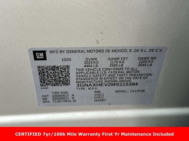 2021 Chevrolet Equinox FWD LS