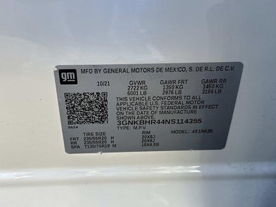 2022 Chevrolet Blazer AWD 2LT
