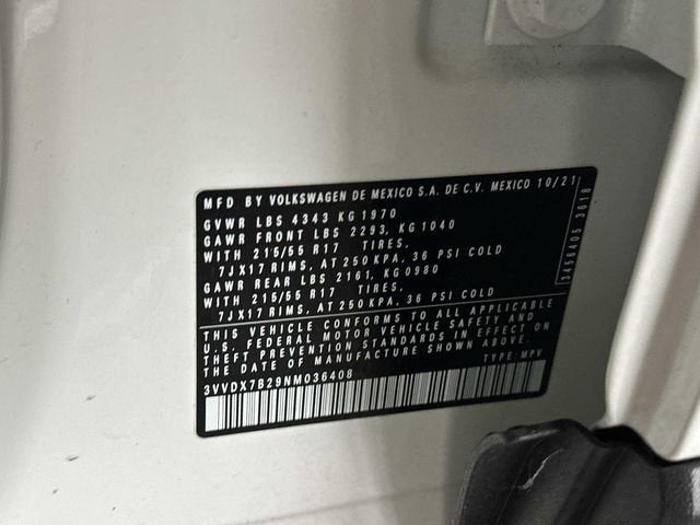 2022 Volkswagen Taos 1.5T S