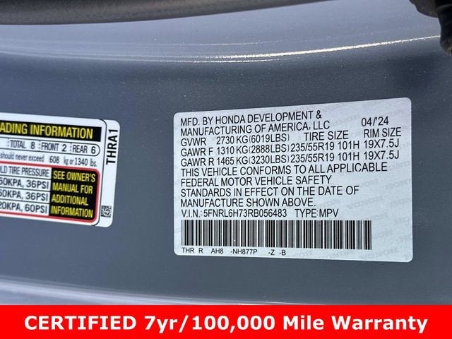 2024 Honda Odyssey Sport