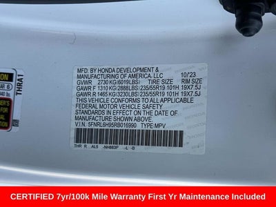 2024 Honda Odyssey Elite