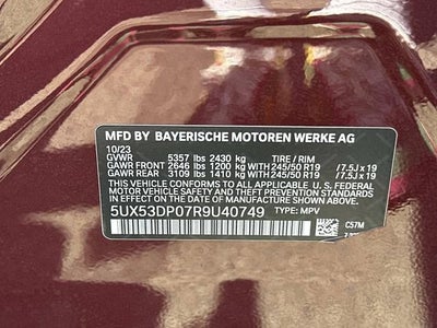 2024 BMW X3 xDrive30i