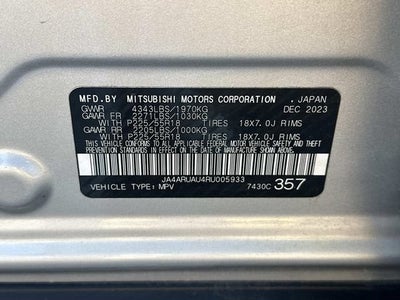 2024 Mitsubishi Outlander Sport SE