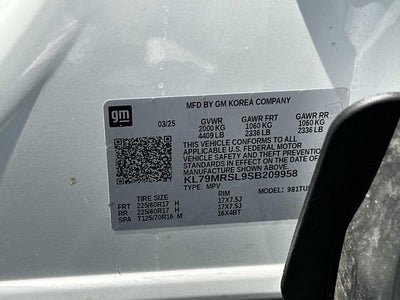 2025 Chevrolet TrailBlazer AWD LT