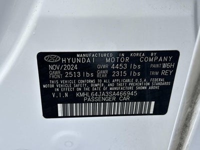 2025 Hyundai Sonata SEL
