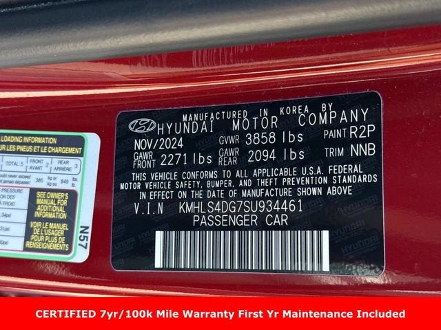2025 Hyundai Elantra SEL Convenience