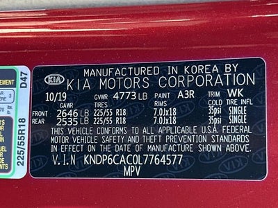 2020 Kia Sportage S