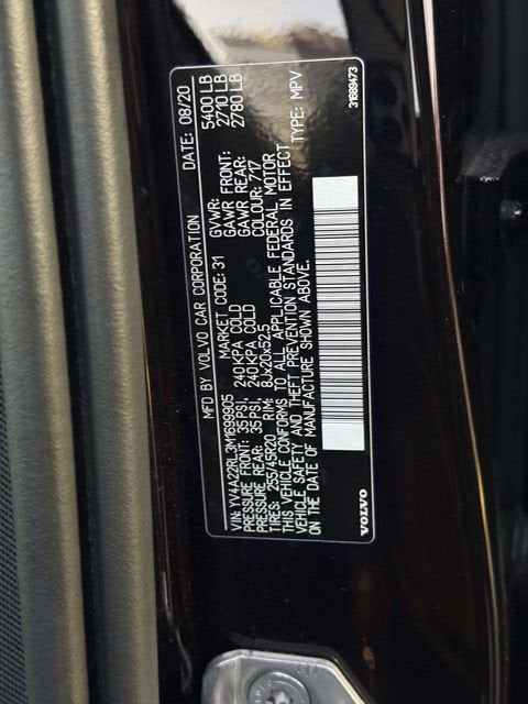 2021 Volvo XC60 T6 Inscription