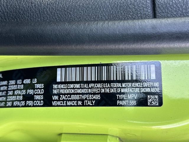 2017 Jeep Renegade Altitude 4x4