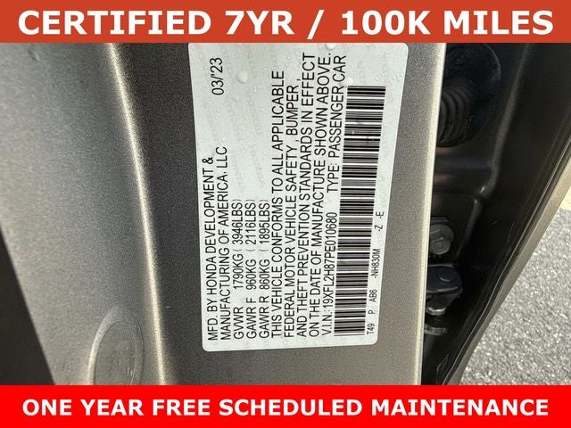 2023 Honda Civic Sport
