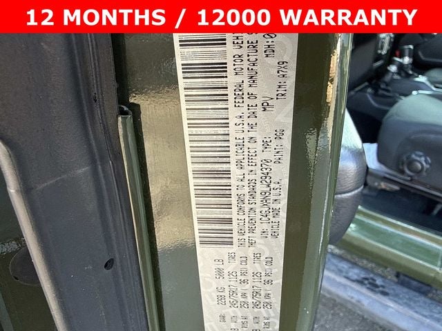 2020 Jeep Wrangler Sport S