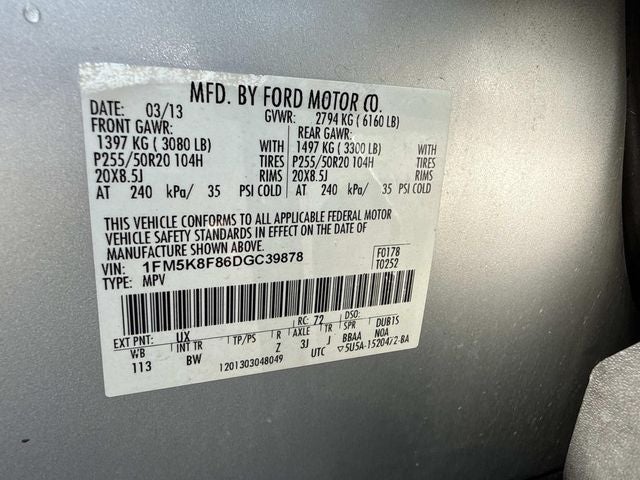 2013 Ford Explorer Limited