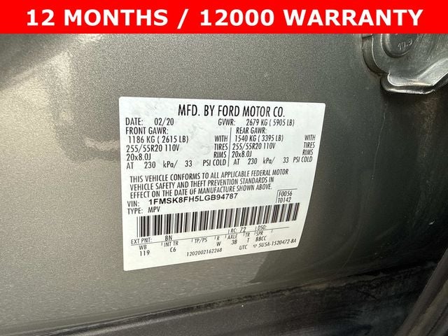 2020 Ford Explorer Limited