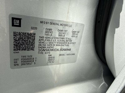 2020 Chevrolet Suburban LT