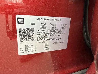 2022 Cadillac XT5 Premium Luxury