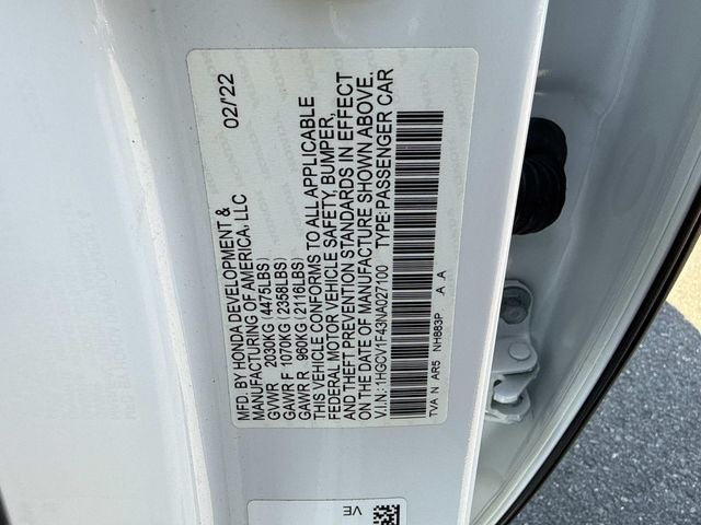 2022 Honda Accord Sport Special Edition