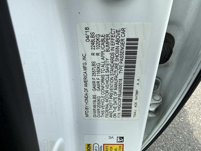 2018 Honda Accord Hybrid EX-L