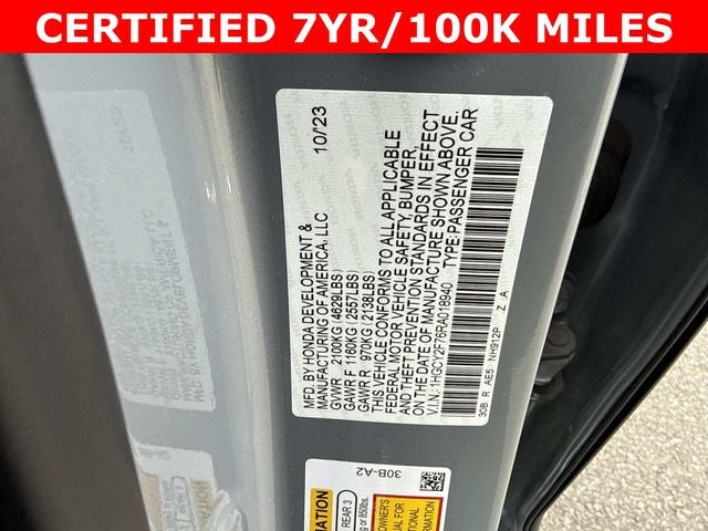 2024 Honda Accord Hybrid Sport-L