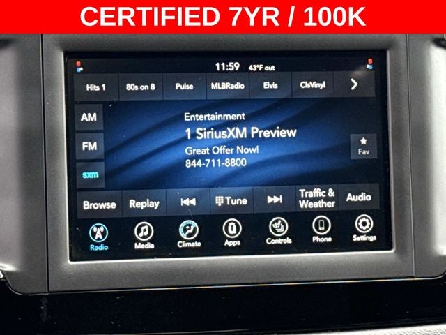 2020 Chrysler Voyager LX