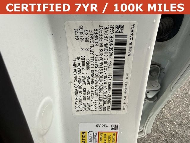2023 Honda Civic EX