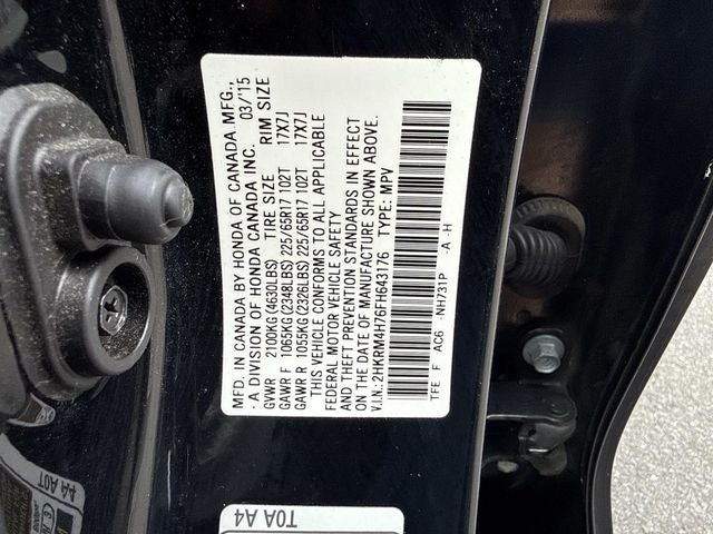2015 Honda CR-V EX-L