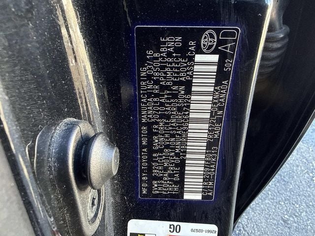 2016 Toyota Corolla LE