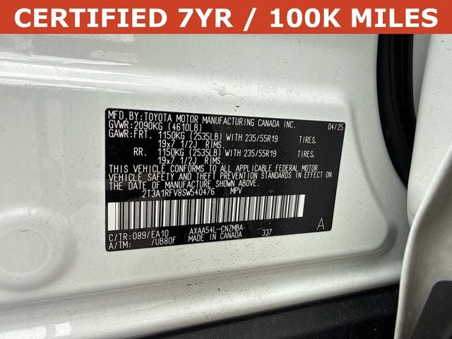 2025 Toyota RAV4 XLE Premium