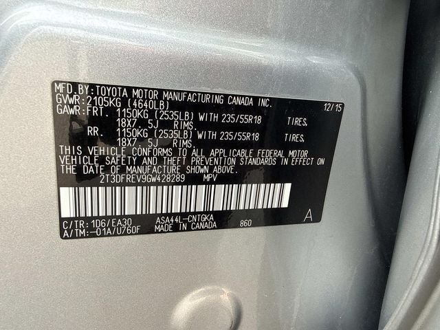 2016 Toyota RAV4 Limited