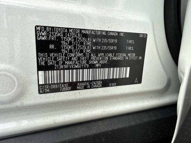 2025 Toyota RAV4 Limited