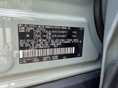 2021 Toyota RAV4 XLE