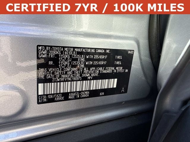 2022 Toyota RAV4 XLE