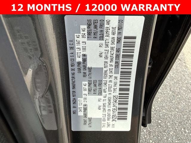 2018 Mazda Mazda3 Grand Touring