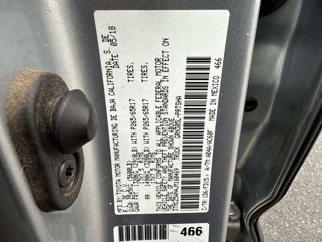 2018 Toyota Tacoma TRD Sport V6