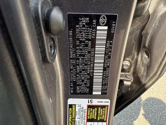 2018 Toyota Camry LE