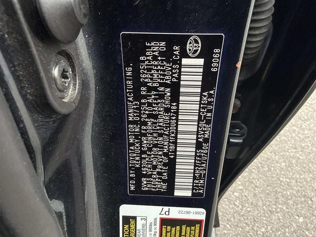 2013 Toyota Camry SE