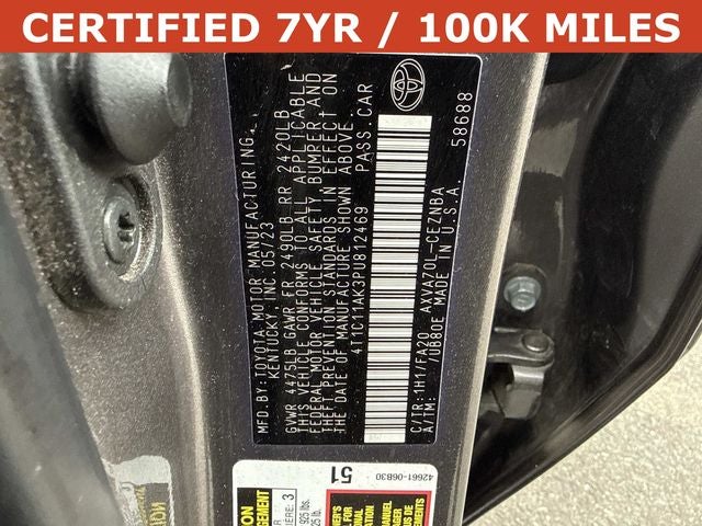 2023 Toyota Camry LE