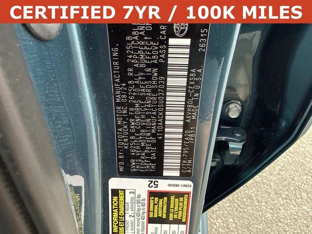 2025 Toyota Camry SE