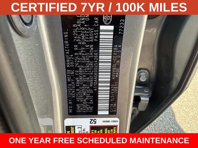 2025 Toyota Camry SE