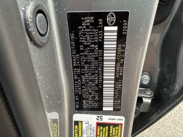 2026 Toyota Camry XLE