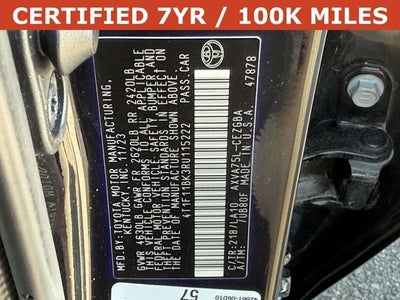 2024 Toyota Camry XLE