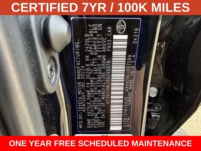 2024 Toyota Camry SE