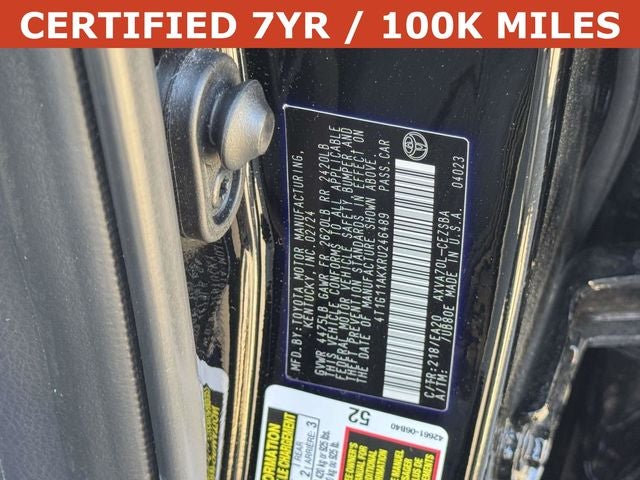 2024 Toyota Camry SE