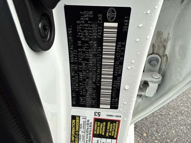 2023 Toyota Camry XSE