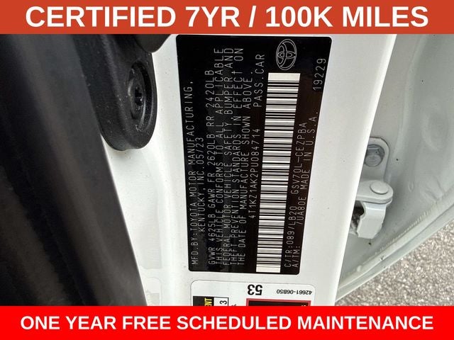 2023 Toyota Camry XSE V6