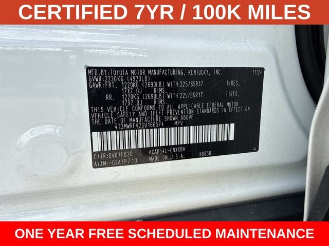 2025 Toyota RAV4 Hybrid LE