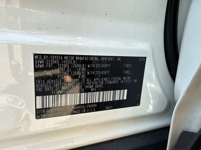 2024 Toyota RAV4 Hybrid LE