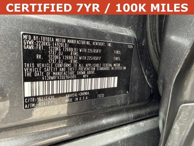 2025 Toyota RAV4 Hybrid XLE